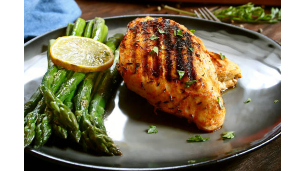 Lemon Herb Chicken With Asparagus 