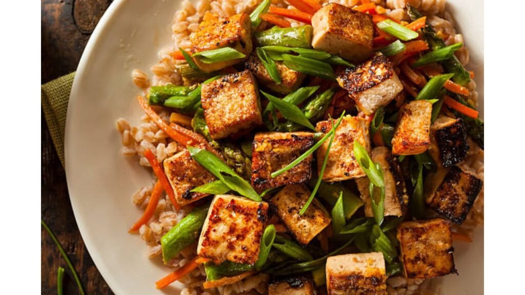 Stir-Fried Vegetables and Tofu