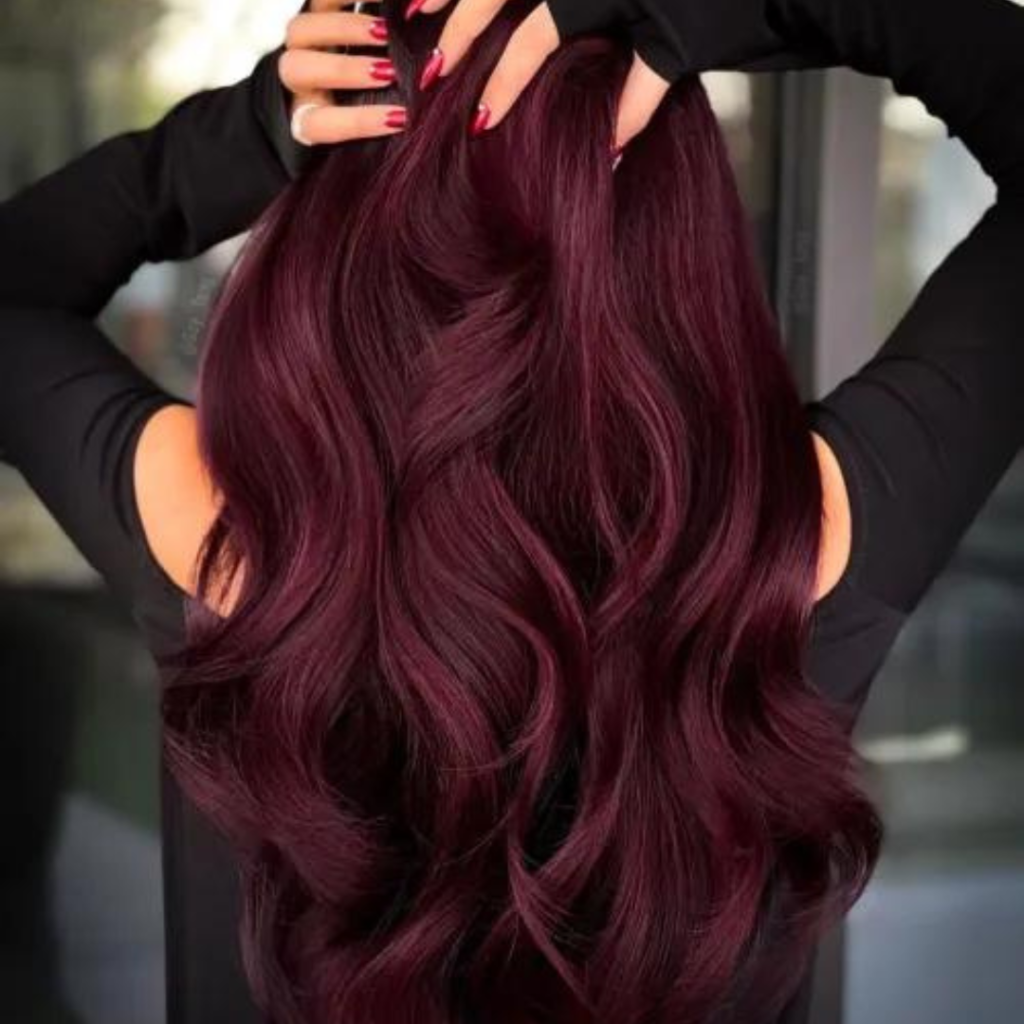 Dark Burgundy Locks